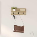 Vægmonteret Jakkeholder Vægmonteret Sonoma eg 40 x 10,5 x 18 cm