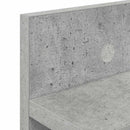 Vægmonteret Jakkeholder Vægmonteret Beton Grå 80 x 10,5 x 18 cm