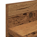 Vægmonteret Jakkeholder Gammelt træ 80 x 10,5 x 18 cm
