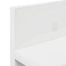 Vægmonteret Jakkeholder Hvid 100 x 10,5 x 18 cm Konstrueret træ