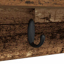 Vægmonteret Jakkeholder Gammelt træ 100 x 10,5 x 18 cm