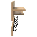 Vægmonteret Jakkeholder Vægmonteret Artisan Egetræ
