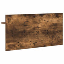 Vægmonteret Jakkeholder med hylde Røget eg 80 x 40 x 12 cm