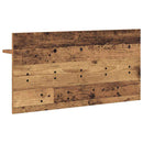 Vægmonteret Jakkeholder med hylde Gammelt træ 80 x 40 x 12 cm