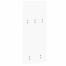Vægmonteret Jakkeholder Hvid 40 x 10 x 90 cm Konstrueret træ