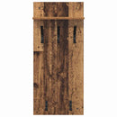 Vægmonteret Jakkeholder med hylde Gammelt træ 40 x 10 x 90 cm