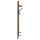 Vægmonteret Jakkeholder med hylde Gammelt træ 40 x 10 x 90 cm