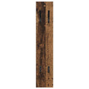 Vægmonteret Jakkeholder Gammelt træ 20 x 1,5 x 100 cm