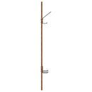 Vægmonteret Jakkeholder Gammelt træ 20 x 1,5 x 100 cm