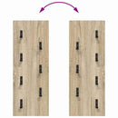 Vægmonteret Jakkeholder Vægmonteret Sonoma eg 30 x 1,5 x 80 cm