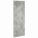 Vægmonteret Jakkeholder Vægmonteret Beton Grå 30 x 1,5 x 80 cm