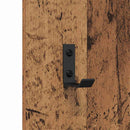 Vægmonteret Jakkeholder Gammelt træ 30 x 1,5 x 80 cm