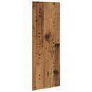 Vægmonteret Jakkeholder Gammelt træ 30 x 1,5 x 80 cm