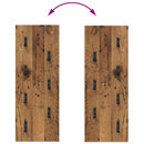 Vægmonteret Jakkeholder Gammelt træ 30 x 1,5 x 80 cm