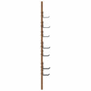 Vægmonteret Jakkeholder Gammelt træ 30 x 1,5 x 80 cm