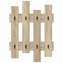 Vægmonteret Jakkeholder Vægmonteret Sonoma eg 60 x 3 x 82 cm