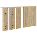 Vægmonteret Jakkeholder Vægmonteret Sonoma-eg 85 x 10 x 45 cm