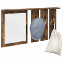 Vægmonteret Jakkeholder Vægmonteret Røget eg 85 x 10 x 45 cm