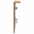 Vægmonteret Jakkeholder Vægmonteret artisan eg 85 x 10 x 45 cm