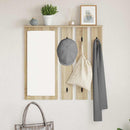 Vægmonteret Jakkeholder Vægmonteret Sonoma-eg 84 x 10 x 80 cm