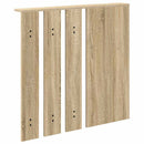 Vægmonteret Jakkeholder Vægmonteret Sonoma-eg 84 x 10 x 80 cm