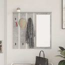 Vægmonteret Jakkeholder Vægmonteret Betongrå 84 x 10 x 80 cm