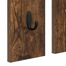 Vægmonteret Jakkeholder Vægmonteret Røget eg 84 x 10 x 80 cm