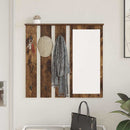 Vægmonteret Jakkeholder Vægmonteret Røget eg 84 x 10 x 80 cm