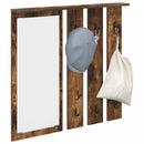 Vægmonteret Jakkeholder Vægmonteret Røget eg 84 x 10 x 80 cm