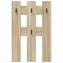 Vægmonteret Jakkeholder Vægmonteret Sonoma eg 65 x 3 x 100 cm