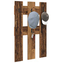 Vægmonteret Jakkeholder Vægmonteret Gammelt træ 65 x 3 x 100 cm