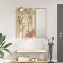 Vægmonteret Jakkeholder Vægmonteret Sonoma eg 100 x 10 x 100 cm