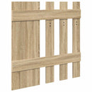 Vægmonteret Jakkeholder Vægmonteret Sonoma eg 100 x 10 x 100 cm