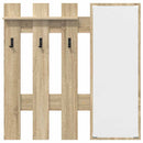 Vægmonteret Jakkeholder Vægmonteret Sonoma eg 100 x 10 x 100 cm