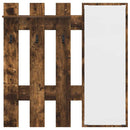 Vægmonteret Jakkeholder Vægmonteret Røget eg 100 x 10 x 100 cm