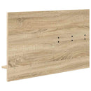 Vægmonteret Jakkeholder med hylde Sonoma eg 90 x 10 x 50 cm
