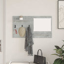 Vægmonteret Jakkeholder med hylde Beton Grå 90 x 10 x 50 cm