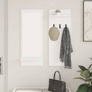 Vægmonteret Jakkeholder Vægmonteret Hvid 70 x 10 x 90 cm