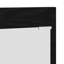 Vægmonteret Jakkeholder Vægmonteret Sort eg 70 x 10 x 90 cm