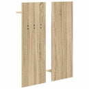 Vægmonteret Jakkeholder Vægmonteret Sonoma eg 70 x 10 x 90 cm