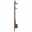 Vægmonteret Jakkeholder med hylde Røget eg 70 x 10 x 90 cm