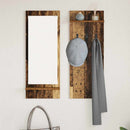 Vægmonteret Jakkeholder med hylde Gammelt træ 70 x 10 x 90 cm