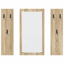 Vægmonteret Jakkeholder Vægmonteret Sonoma eg 96 x 1,5 x 90 cm