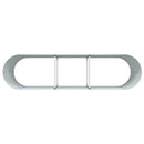 Hævet bed Brun 320 x 80 x 81 cm Stål