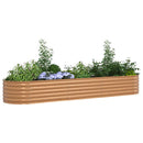 Hævet bed Brun 320 x 80 x 44 cm Stål