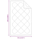 Årsdækkende Dyne med pude 2 stk. Hvid Microfiber