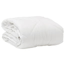 Årsdækkende Dyne med pude 2 stk. Hvid Microfiber