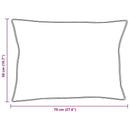 Dynebetræk Sæt med pude 2 stk. Hvid Mikrofiber