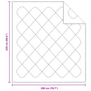 Sommer dyne med pude 3 stk. Hvid Mikrofiber