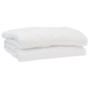 Dyne med pude 3 stk. Hvid Mikrofiber